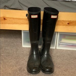 Black Hunter Boots